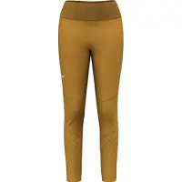Salewa Leggings pedroc dry r hyb dame - gyllenbrun - M/L