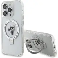 Karl Lagerfeld KLHMP15XHMRSKCH iPhone 15 Pro Max 6.7" hardcase Ringstativ Karl & Choupette MagSafe