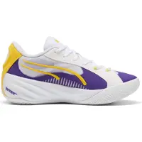 Puma All-Pro NITRO LA Basketball Shoes Unisex, Shoes, Violet/Pelé Yellow, 42.5
