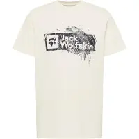 Jack Wolfskin Brand Kortarmet T-skjorte