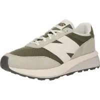 New Balance unisex. U370V1 370 Green Sneakers (40.5), Flat, Suede, Laces, Casual