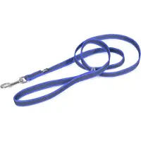 Julius-K9 C&G - Super-grip leash blue/grey 20mm/1.8m with handle