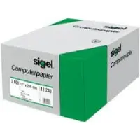 Sigel 12241, Universal, 2000 ark, 70 g/m², hvit, ECF