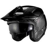 Mt Helmets District Sv S åpen Hjelm