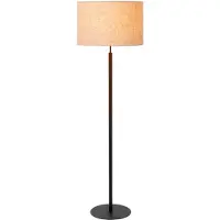 Lucide Gulvlampe MAYA, beige, høyde 150 cm, tekstil, E27