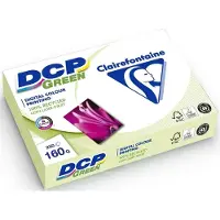 Clairefontaine Genbrugspapir til farveprint DCP Green, A4, 160 g, pakke a 250 ark