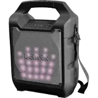 Denver TSP-205, 20 W, Sort, LED, Ledning & Trådløs, AC, Batteri, 230 V