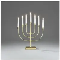 Konstsmide El-lysestake 7 lys metall 45 cm