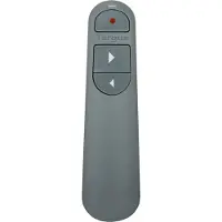 Targus Control Plus Dual Mode Antimicrobial Presenter with Laser presentation remote control - grey