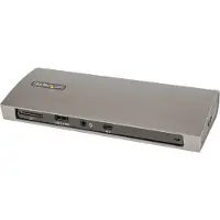 StarTech.com Startech Thunderbolt 4 Dock, 96W Power Delivery, Single 8K/Dual Monitor 4K 60Hz, 3xTB4/USB4 ports, 4xUSB-A, SD, GbE, Thunderbolt 4 Docking Station for Windows or TB3 MacBook, 0.8m - Dokkingstasjon -