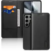 DUX Samsung Galaxy S25 Ultra Hivo Lommebok-deksel I Lær - Svart