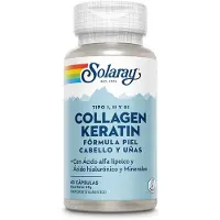 Solaray Keratin Kollagen 60 Enheter