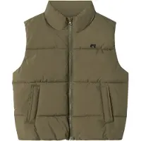 Name it Dynevest - NkmMaket - Dusty Olive - - 12 år (152) - Dunvest