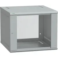 Schneider Electric Actassi Vægrack 9HE 600x400x485 mm med glasdør, fladpak