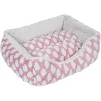 Zooplus Fluffy kosete seng - rosa