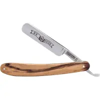Giesen & Forsthoff Straight Razor Zebrano Wood