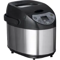 OBH Nordica Breadmaker Inox (6544) - Brødmaskin - 600 W - rustfritt stål / svart