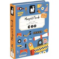 Janod - Magneti'Book - Racers - 50 magnets