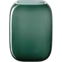 Leonardo 41664, Rund vase, Grønn, Blank, Bord, Innendørs, 200 mm