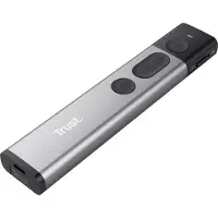 Trust Computer Products Trust Kazun Aluminium Wireless Presenter - Presentasjonsfjernstyring - 4 knapper - RF