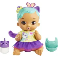 Mattel Kattunge Og Lager Lilla Babydukke