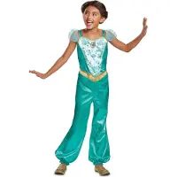 Jakks pacific Disney Klassisk Prinsesse Jasmine-kostyme Til Jente
