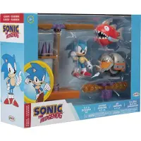 Sonic The Hedgehog Lekesett - Diorama-sett - Flying Battery Zone - 6 Deler - - OneSize - Leketøy