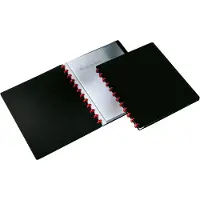 Durable DURALOOK, Sort, Polypropylen (PP), Portrett, A4, Spiralbinding, 1 stykker