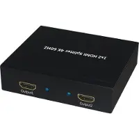 Roline 14.99.3582, HDMI, 2x HDMI, 4096 x 2160 piksler, sortering, metall, 3840 x 2160