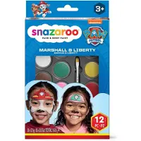 Snazaroo Paw Patrol Marshall & Liberty sminkefarve sæt