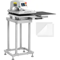 MSW dobbel pneumatisk varmeoverføringspresse 40x60 cm 2600 W