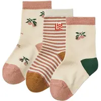Liewood Sokker - 3-pack - Silas - Peach Sea Shell Mix - - 22/24 - Sokker