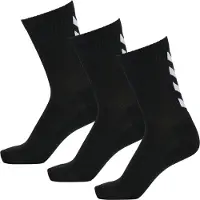 Hummel Sokker - Grunnleggende - 3-pack - Svart - - 32/35 - Sokker