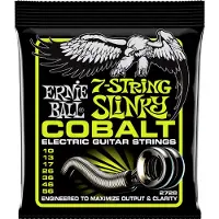 Ernie Ball 2728 Cobalt Slinky 7 String Set 10-56