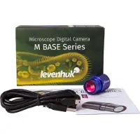 Levenhuk M200 BASE, 2 MP, CMOS, Blå, Metall, 1/3.2, 1600 x 1200 piksler
