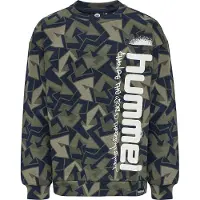 Hummel Collegegenser - hnlArrows - Black Iris - - 4 år (104) - Collegegenser