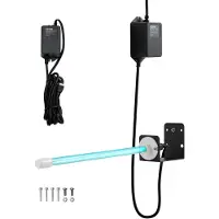 Vevor HVAC luftrenser, 18W 14 tommer, UV UVC-lysspiralrenser med magnet i kanal for AC (klimaanlegg) kanal, luftskrubber med HVAC UV-lys for AC-systemer