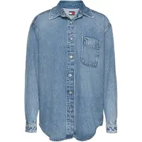 Tommy Hilfiger Dw0dw20365 Denim Skjorte Med Lange Ermer