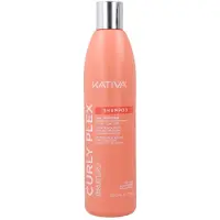 KATIVA Curly Plex 355ml 355ml Sjampo For Krøllete Hår