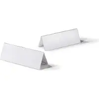 Durable 803519, Akryl, Gjennomsiktig, Monokromatisk, Rektangel