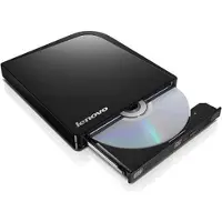 Lenovo USB Portable DVD Burner - Platestasjon - DVD±RW (±R DL) / DVD-RAM - 8x8x5x - USB 2.0 - ekstern