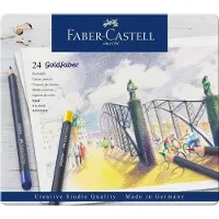 Faber-Castell 114724 Metallic Goldfaber Pennal 24 Enheter