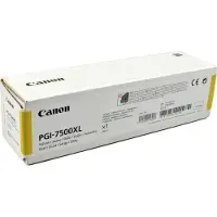 Canon PGI-7500XL Y - XL - gul - original - blekkbeholder - for WG7540, WG7550, WG7550F; WG Series WG7550F