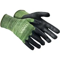 Uvex C500 M foam, Sort, Grønn, Voksen, Voksen, Unisex, 1 stykker, Polyethylen, Viskose, Polyamid, Fiberglass