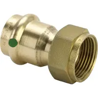 Viega Sanpress connection screw 22 mm x 3/4" socket/socket gunmetal