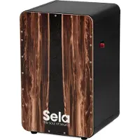 Sela CaSela Black Pro Cajon Dark Nut