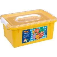 Jovi Sett Med 5 Krukker Med Myk Deig Blandiver Frukt Og Grønnsaker + Ekstrudere + Tilbehør 50 G