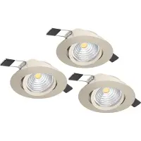 Eglo SALICETO, LED, 1350 LM, 220-240 V, Nickel