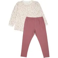 Minymo Pysjamas - 2 Deler - Rose Tan - - 7 år (122) - 2-delt nattøy