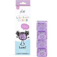 Glo Pals Sansekuber m. Lys - Lumi - 4 stk. - Lilla - - OneSize - Badeleker